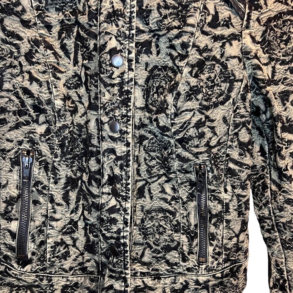 Free People Follow the Flock Moto Jacket Size 4 - Picture 5 of 9